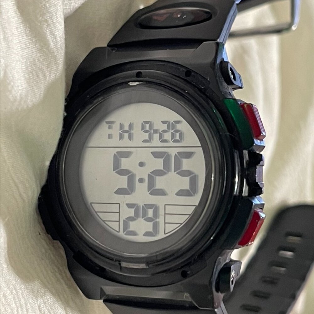 SKMEI 1266 Men’s Quartz Digital Watch w/ Date – New Battery, Fully Working